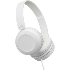 "Experience Superior Audio with JVC Powerful Sound Wired On Ear Headphones - HA-S31M-W-EX"